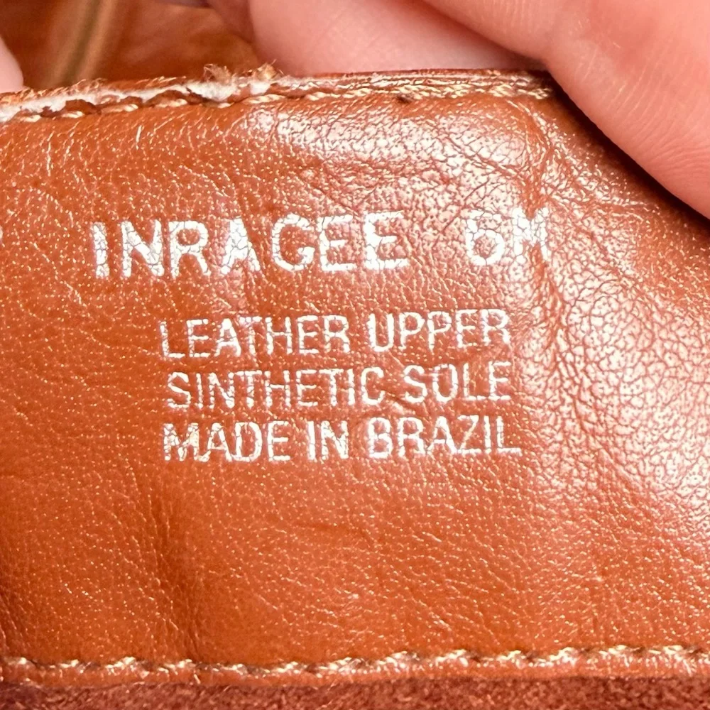 Vintage‎ Tan Leather Over the Knee Boots